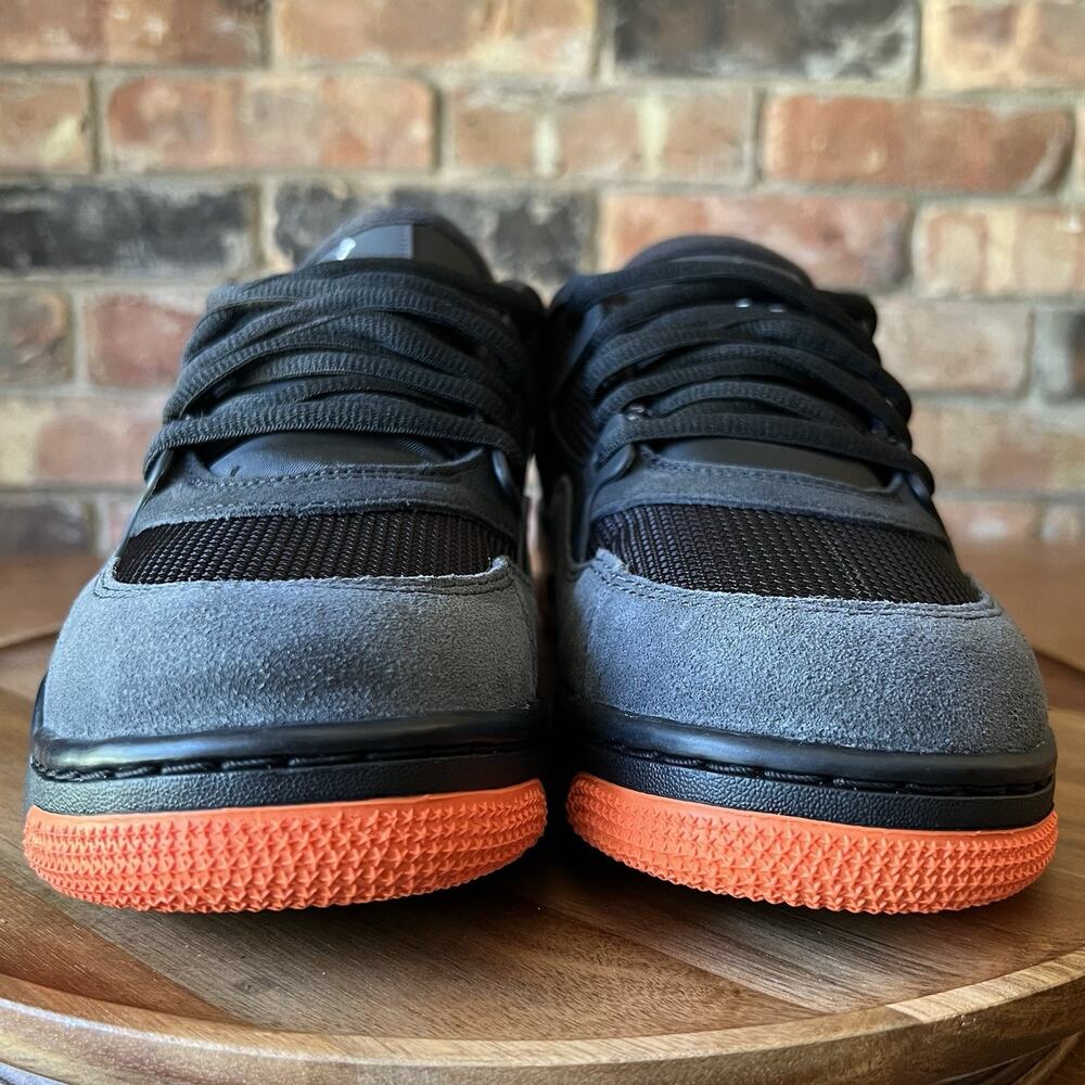 Air Jordan 4 RM Black Gray Starfish Low Shoes Sneakers Mens Sizes 11 - Picture 16 of 16